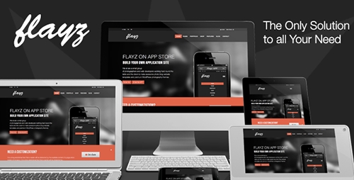 ThemeForest - Flayz - Multi Purpose HTML5 Website Template - RIP