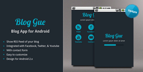 CodeCanyon - Blog Gue Blog App for Android v2.1