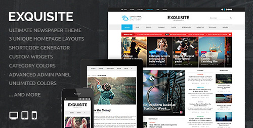 ThemeForest - Exquisite v1.0.3 - Ultimate Newspaper Theme