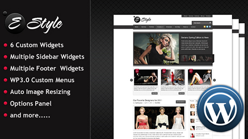 Mojo-Themes - E-Style v1.8 - A Fashion WordPress Theme