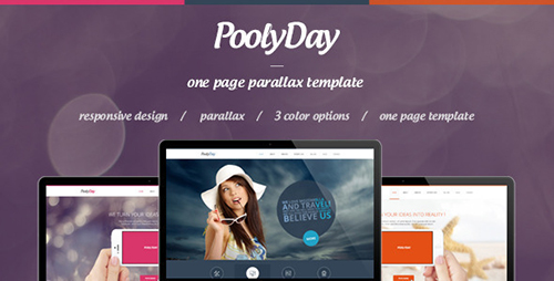 ThemeForest - Poolyday - OnePage Parallax HTML Template - RIP