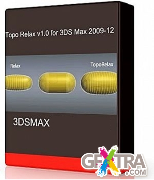 Topo Relax v1.0 for 3DS Max 2009-12