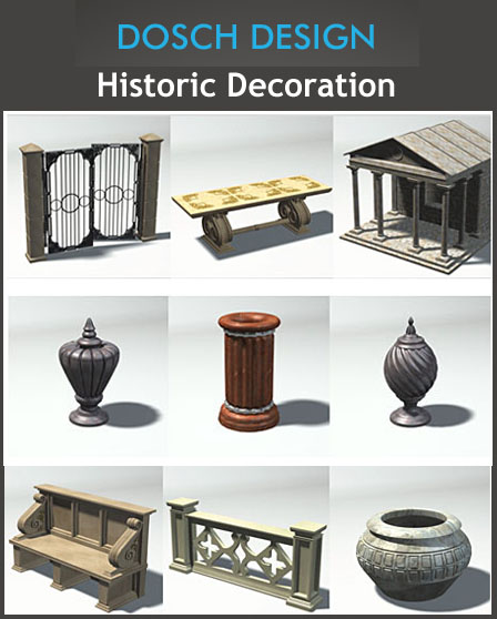 Dosch 3D: Historic Decoration