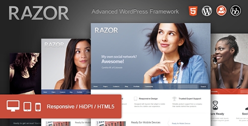 ThemeForest - Razor v1.1.8 - Cutting Edge WordPress Theme