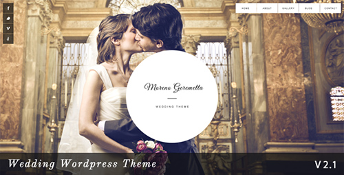 ThemeForest - Moreno v1.4 - Responsive Wedding WordPress Theme