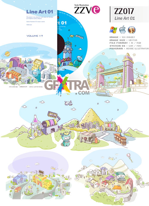 ZZVe 017 Line Art 01