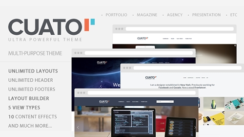 Mojo-Themes - Cuato v1.0 - Powerful Multi-Purpose WordPress Theme