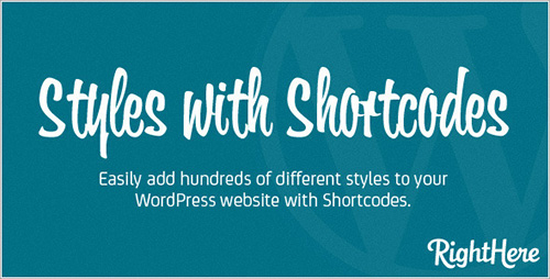 CodeCanyon - Styles with Shortcodes v1.8.4 for WordPress