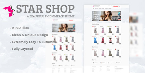 ThemeForest - Star Shop eCommerce HTML Template - RIP