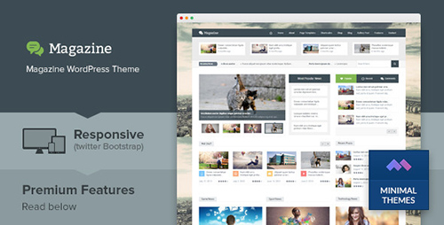 ThemeForest - Magazine v1.1 - Responsive Multipurpose WordPress Theme
