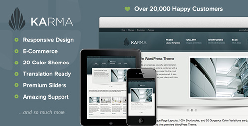 ThemeForest - Karma v3.0.4 - Responsive Wordpress Theme