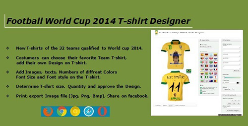 CodeCanyon - Football Worldcup 2014-Tshirt-Designer - RIP