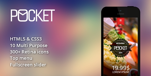 ThemeForest - Pocket Mobile Template - RIP