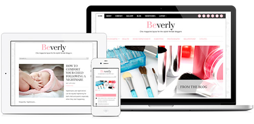 Beverly v1.4.0.1 - A Blog Magazine WordPress Theme for Female Bloggers