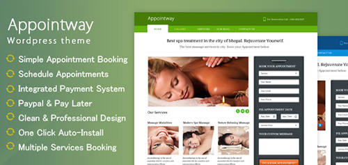 InkThemes - Appointway v1.1.3 - Appointment Booking WordPress Theme