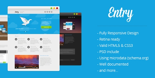 ThemeForest - Entry - Startup Landing Page - RIP
