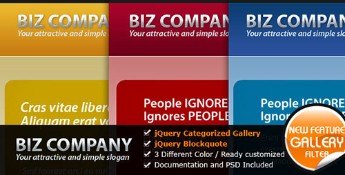 ThemeForest - Biz Company - The Elegant Business Website - RIP