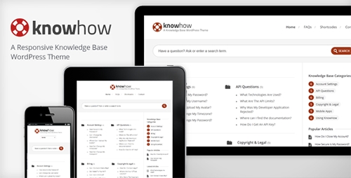 ThemeForest - KnowHow v1.1.4 - A WordPress Knowledge Base/Wiki Theme