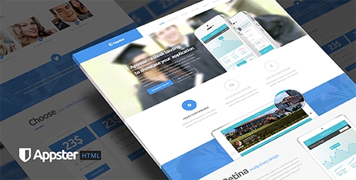 ThemeForest - Appster - Ultimate App Landing Page Html5 Template - RIP