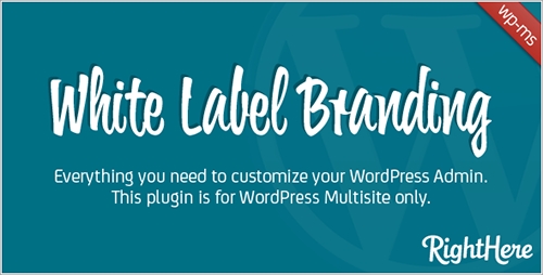 CodeCanyon - White Label Branding for WordPress Multisite v3.2.5
