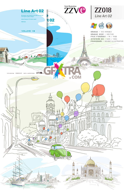 ZZVe 018 Line Art 02