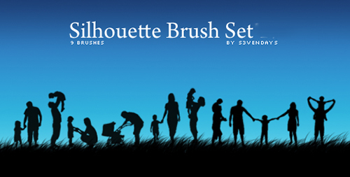 ABR Brushes - Silhouette Brush Set 2014