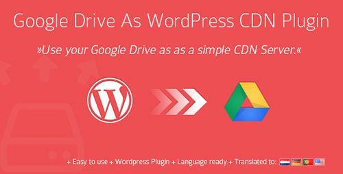 CodeCanyon - Google Drive As WordPress CDN Plugin v1.3.1