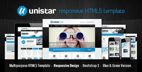 ThemeForest - Unistar - Multipurpose Responsive HTML5 template - RIP