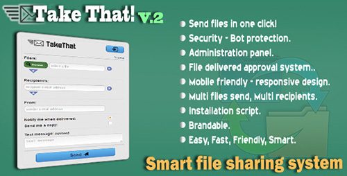 CodeCanyon - TakeThat! file sharing system v2.1