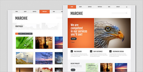 ThemeForest - Marchie - Corporate Business HTML Template - FULL