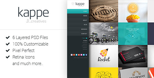 ThemeForest - Kappe - Creative Full Screen HTML5 Template - RIP