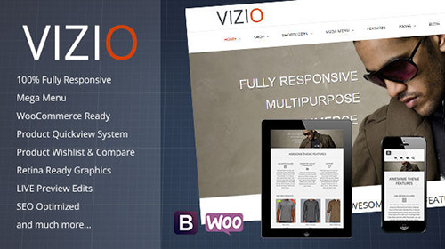 Mojo-Themes - Vizio - Multipurpose e-Commerce Ready WordPress Theme