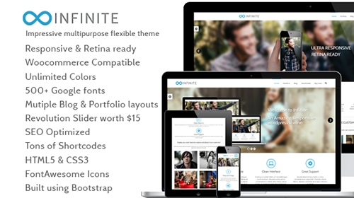 Mojo-Themes - Infinite v1.0 - Responsive Multipurpose WordPress Theme