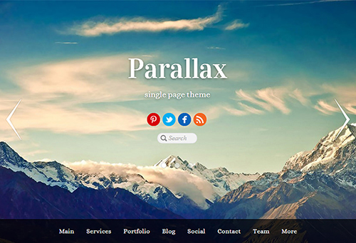 Themify - Parallax v1.3.5 - WordPress Theme