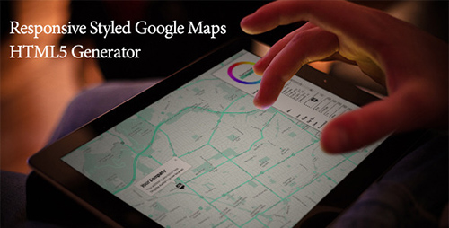 CodeCanyon - Responsive Styled Google Maps Generator v1.4