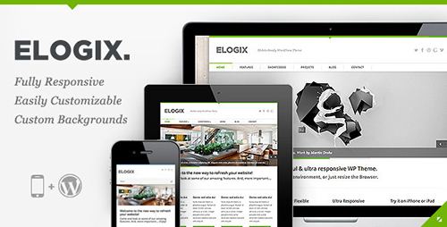 ThemeForest - ELOGIX v3.2 - Responsive Business WordPress Theme