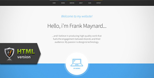 ThemeForest - Freelancer - One Page HTML Template - RIP