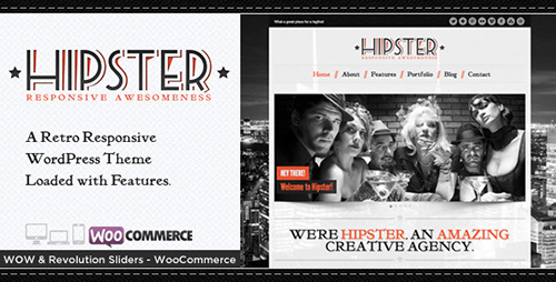 ThemeForest - Hipster v2.9.1 - Retro Responsive WordPress Theme