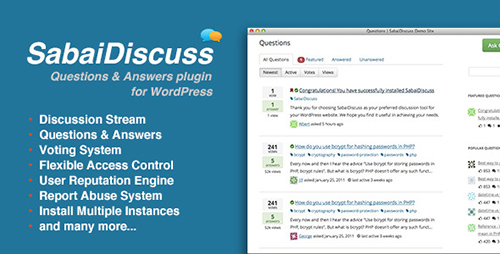 CodeCanyon - SabaiDiscuss v1.2.24 - Plugin for WordPress 