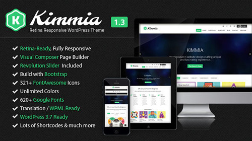 Mojo-Themes - Kimmia v1.1 - Retina Responsive WordPress Theme