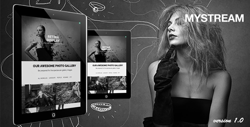ThemeForest - MyStream - Responsive Photography One-Page Template - RIP