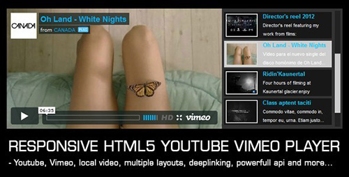 CodeCanyon - Responsive Video Gallery HTML5 Youtube Vimeo v1.3