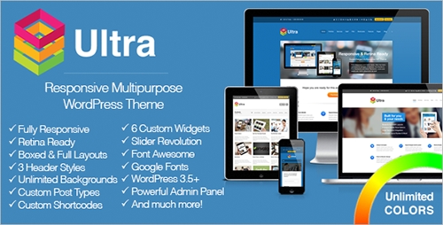 ThemeForest - Ultra v1.2 - Responsive Multipurpose WordPress Theme