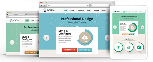 RocketTheme - Acacia v1.0 - WordPress Theme