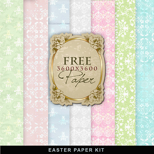 Textures - Old Style Easter Papers Vol.3