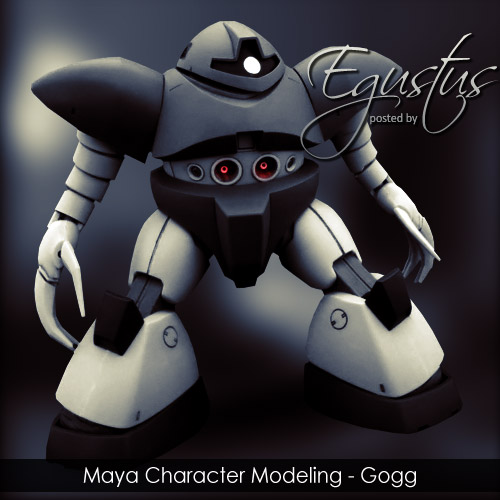 Maya Character Modeling - Gogg