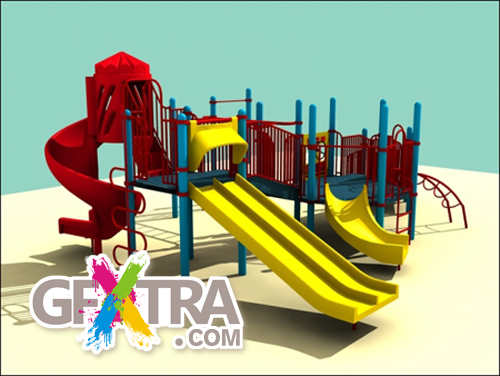 3D Models for Children Playground