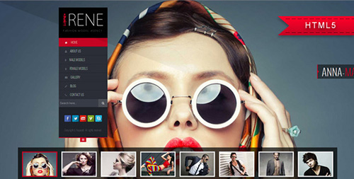 ThemeForest - Irene - Model Agency Website Template - RIP