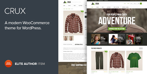 ThemeForest - Crux v1.2.3 - A modern and lightweight WooCommerce theme