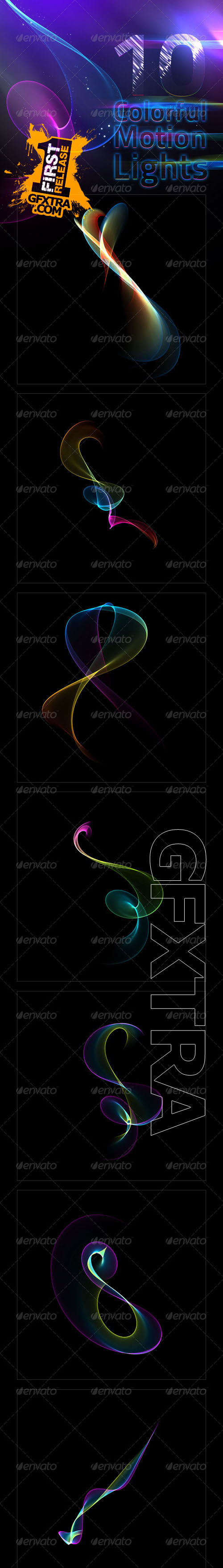 GraphicRiver - Abstract Motion Light Effects Pack 02 